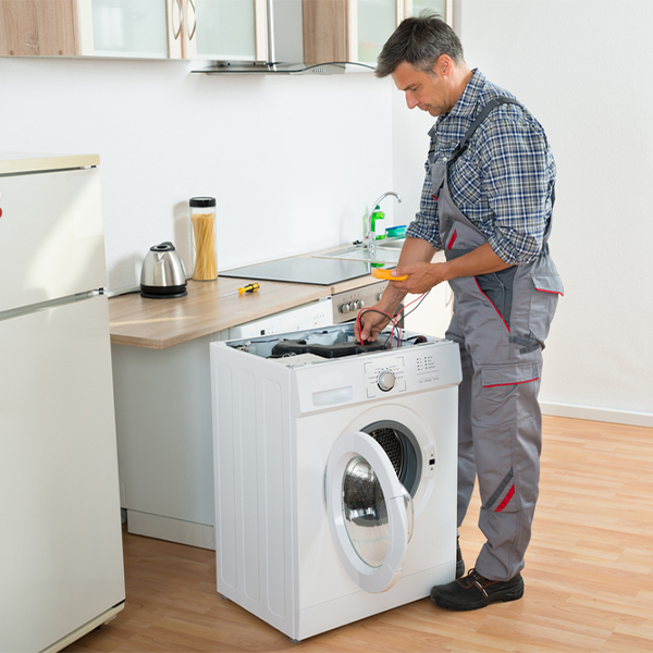 can you walk me through the steps of troubleshooting my washer issue in Pleasant Hall Pennsylvania